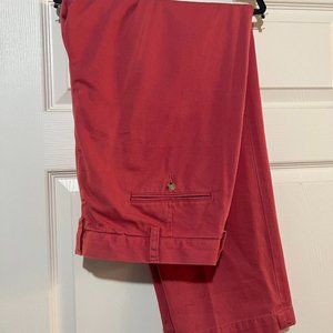 MENS Ralph Laren Red Pants
